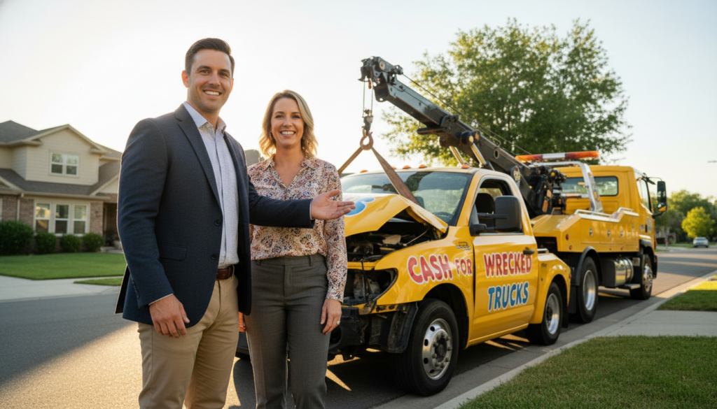 cash for wrecked trucks