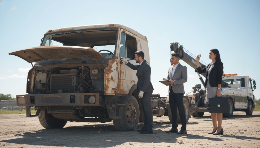 cash for wrecked trucks