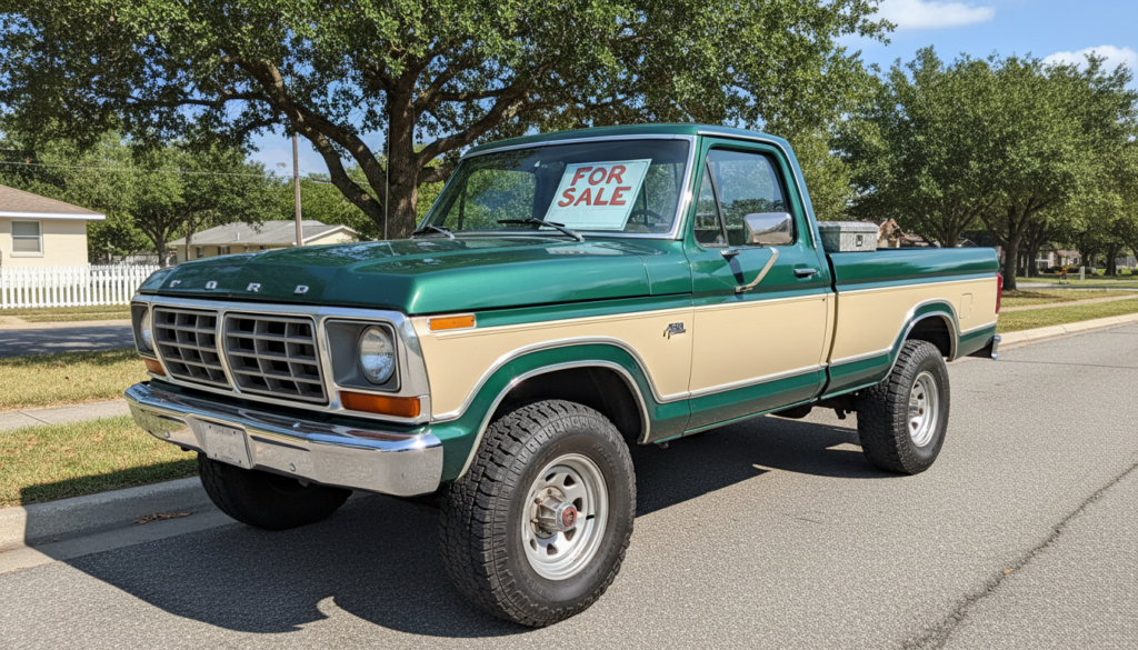 sell truck without rego