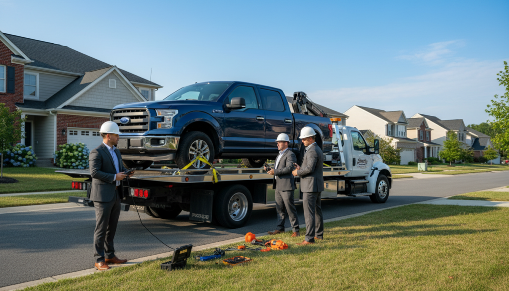 truck removal process
